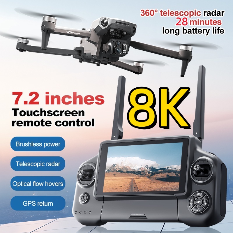 Drone Gps Mount - Dron RC con Control Remoto FPV,
