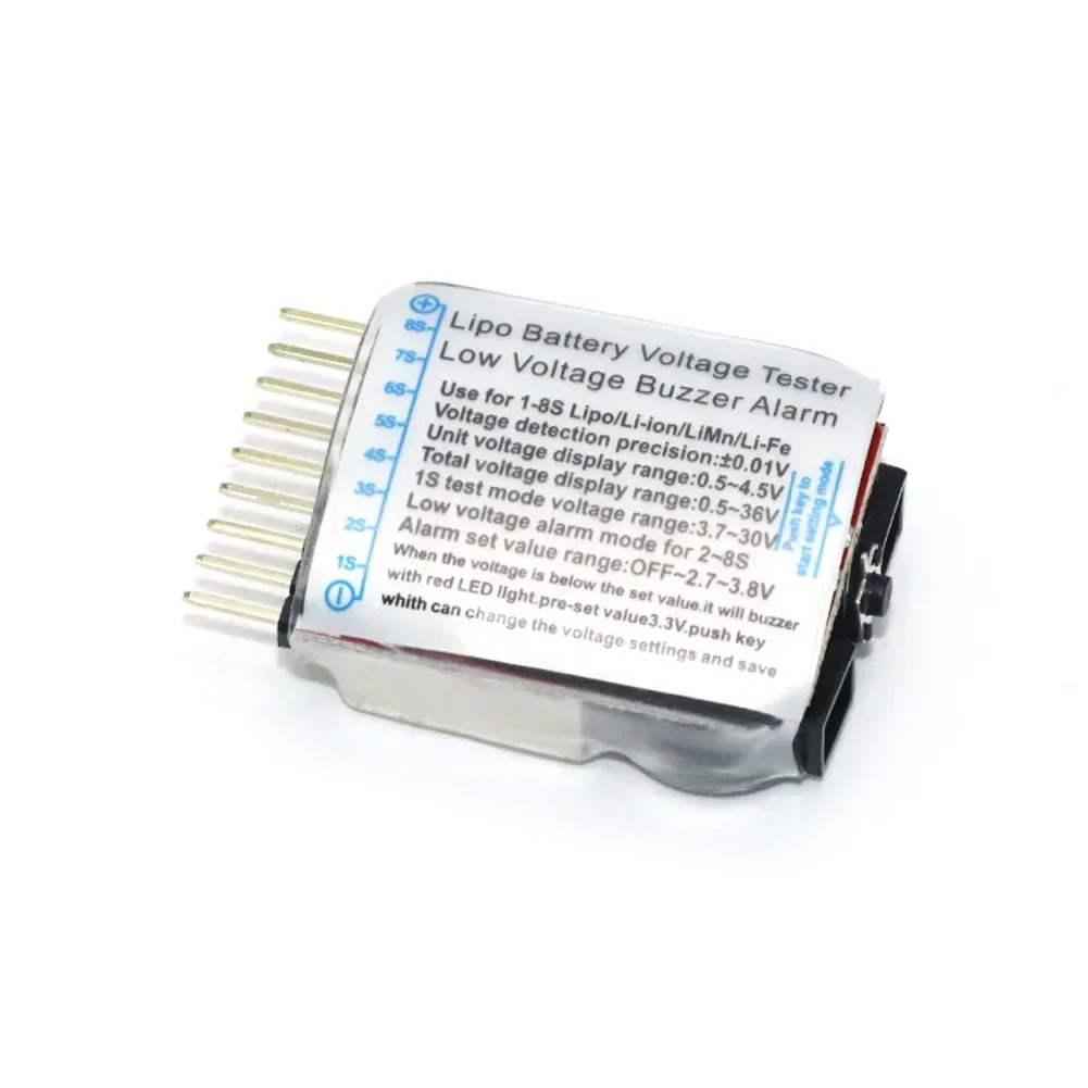 Drone Buzzer - NEEBRC 5PCS 1S-8S Medidor de Batería