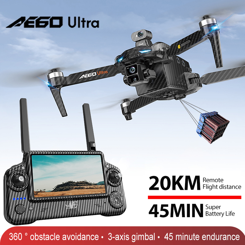 Drone Gimbal - AE60 GPS Drone profesional 8K cámara