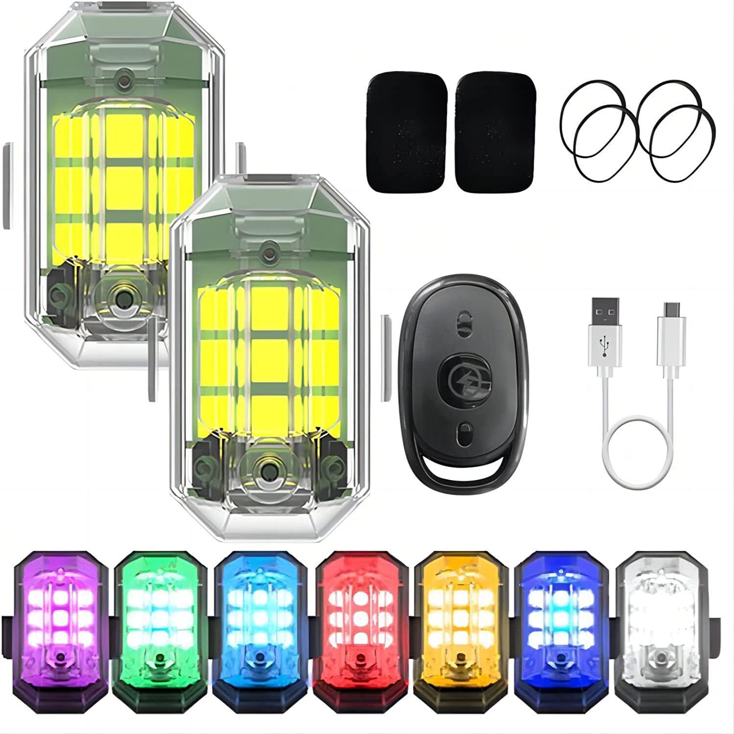 Drone Led Light - Luces LED Inalámbricas para Drones RC,