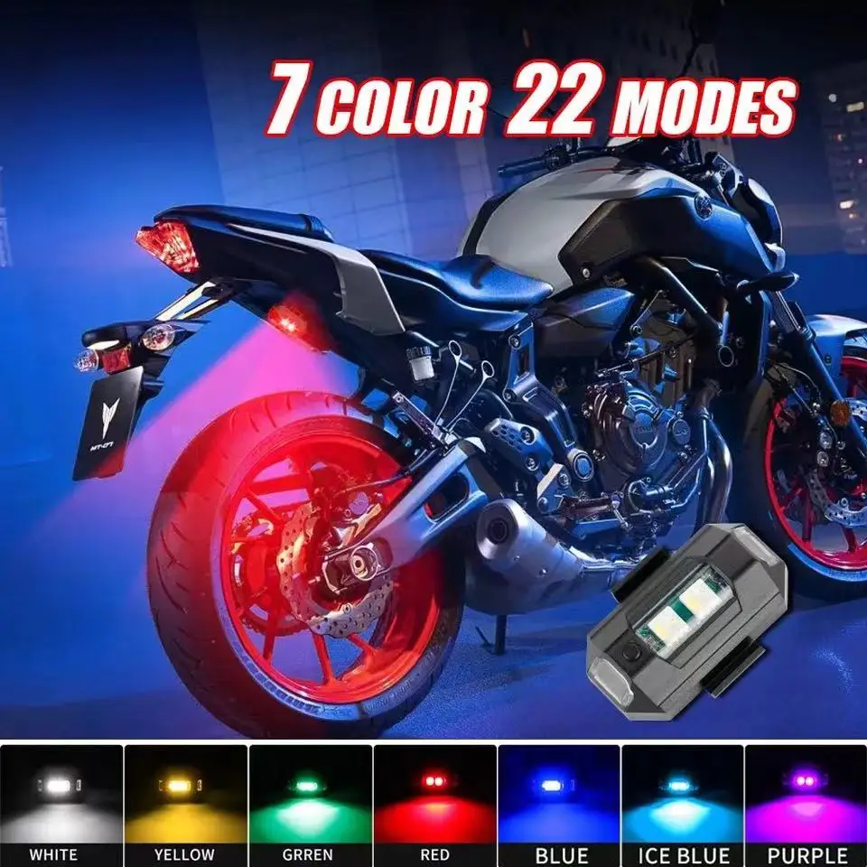 Drone Led Light - Luces estroboscópicas para motocicleta, luz LED