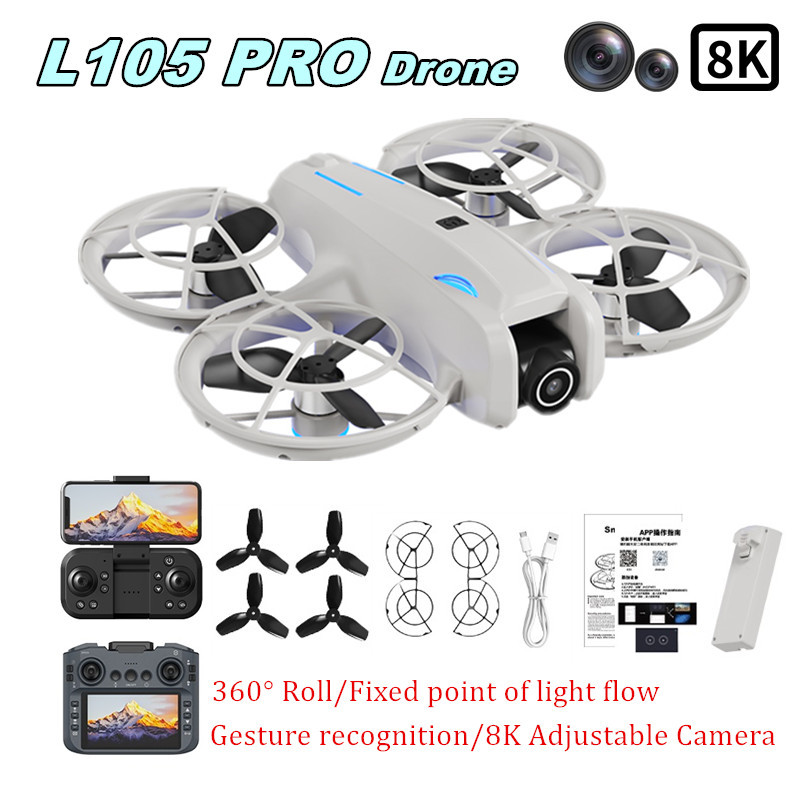 Drone Charger - Dron L105 PRO Duel con Lente