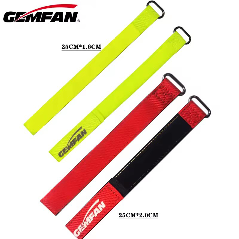 2 uds Gemfan correa de batería - Drone Battery Strap reseña y precio