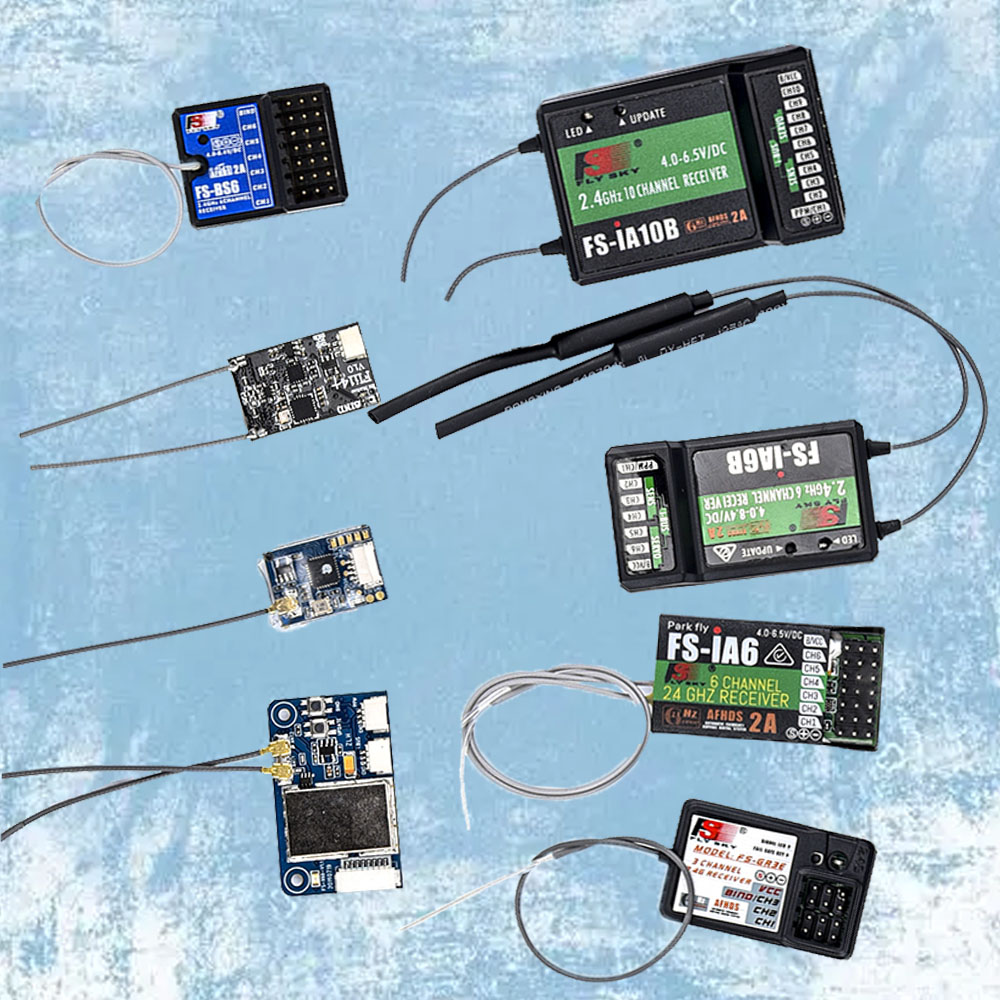 Flysky RC Receiver FS-IA6 IA6B - Drone Battery reseña y precio