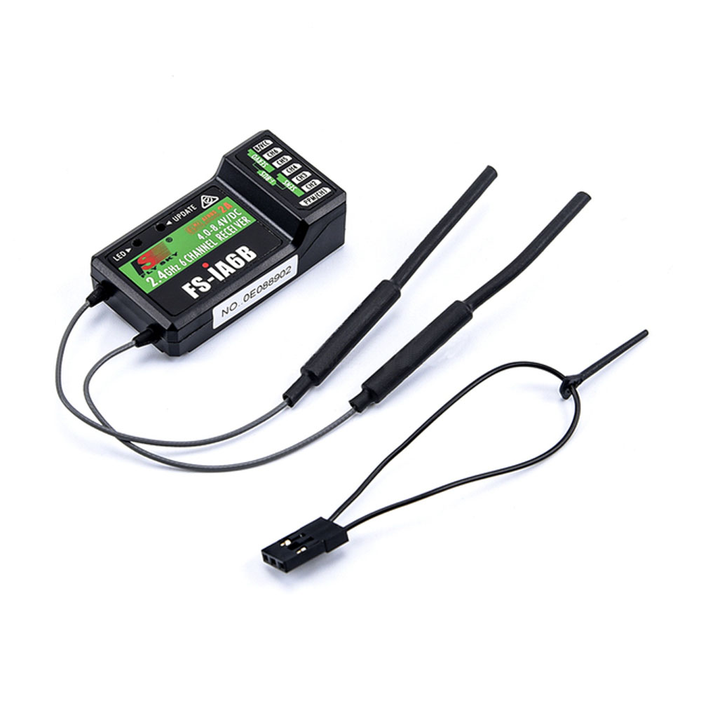 Flysky RC Receiver FS-IA6 IA6B - Drone Battery reseña y precio