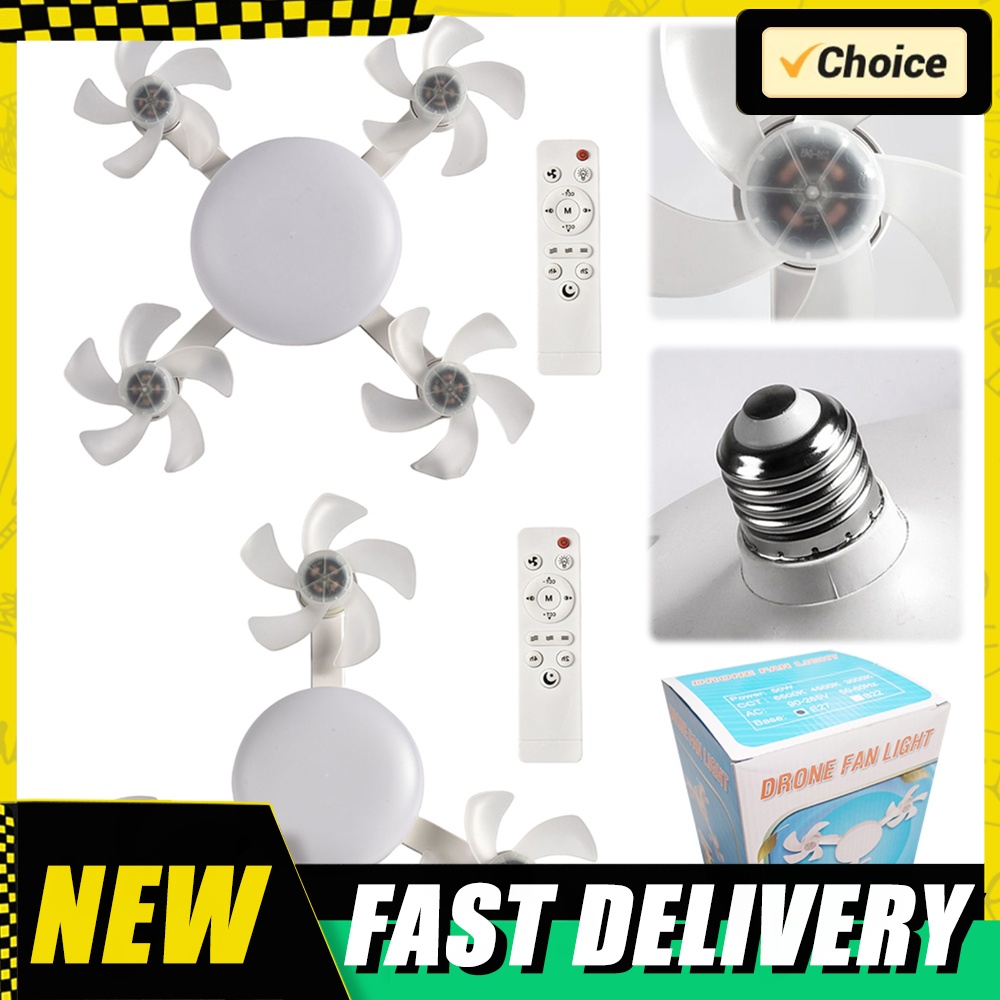 Ventilador de Techo con Luz LE - Drone Led Light reseña y precio