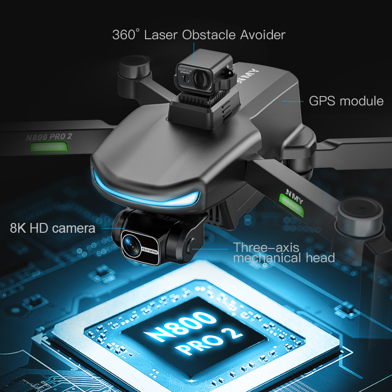 Dron GPS N800 PRO 2 Profesiona - Drone Gps Mount reseña y precio