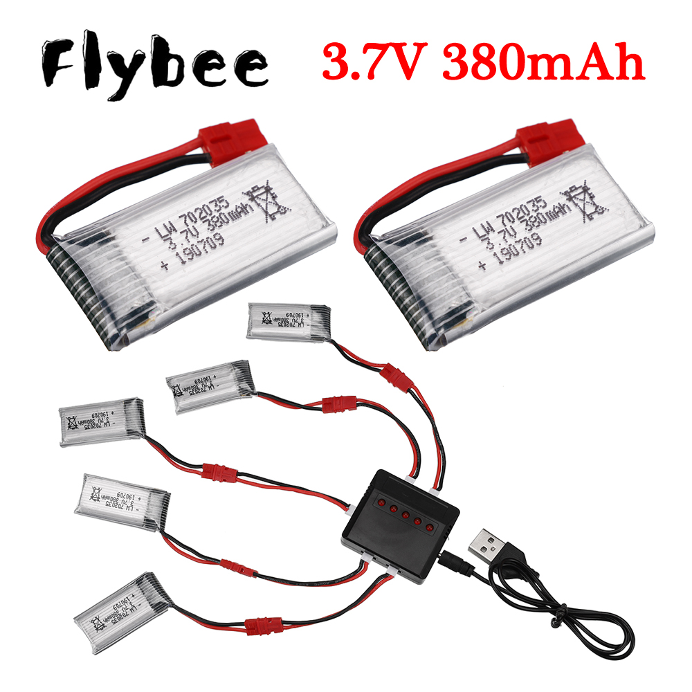 Batería Lipo de 3,7 V, 380mAh  - Drone Charger reseña y precio