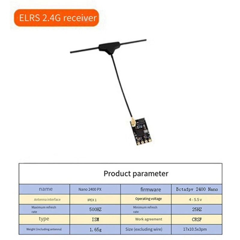 CYGJ-10PCS Receptor ELRS 2.4Gh - Drone Antenna reseña y precio